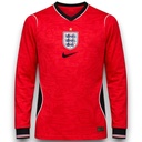 Camiseta Inglaterra 2026-2027 Visitante Manga Larga