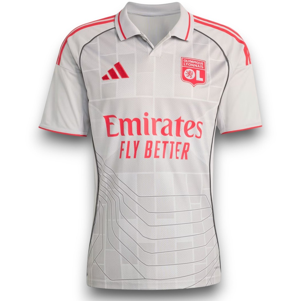 Camiseta Olympique Lyon 2025-2026 Alternativa