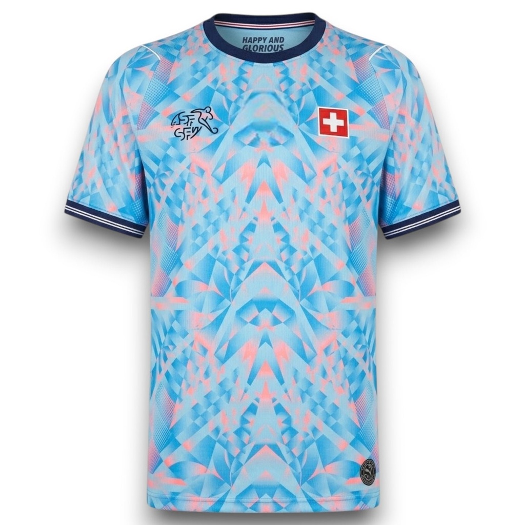 Camiseta Suiza 2026-2027 Visitante