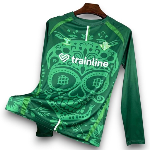 Camiseta Real Betis 2025-2026 Halloween Manga Larga
