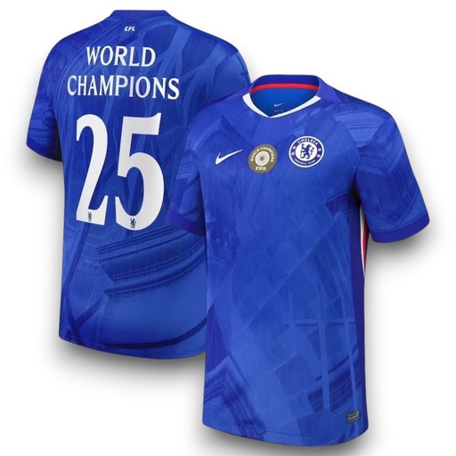 Camiseta Chelsea 2025-2026 Local - Campeón del mundo