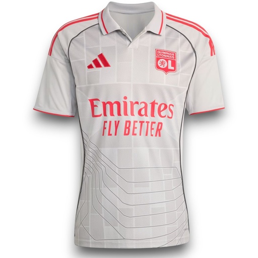 Camiseta Olympique Lyon 2025-2026 Alternativa