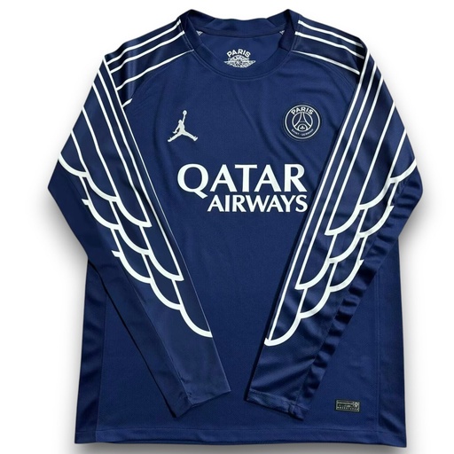 Camiseta Paris 2024-2025 Visitante Manga Larga