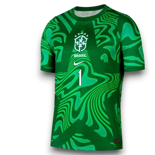 Camiseta Brasil 2026-2027 Portero Local