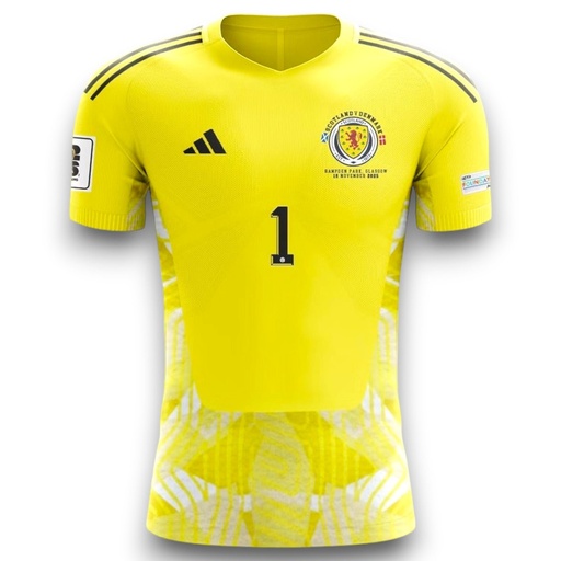 Camiseta Escocia 2026 Portero Local